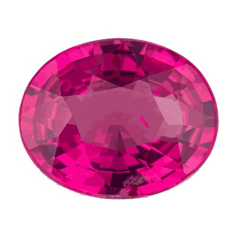 Розовый овал, 1.33 ct