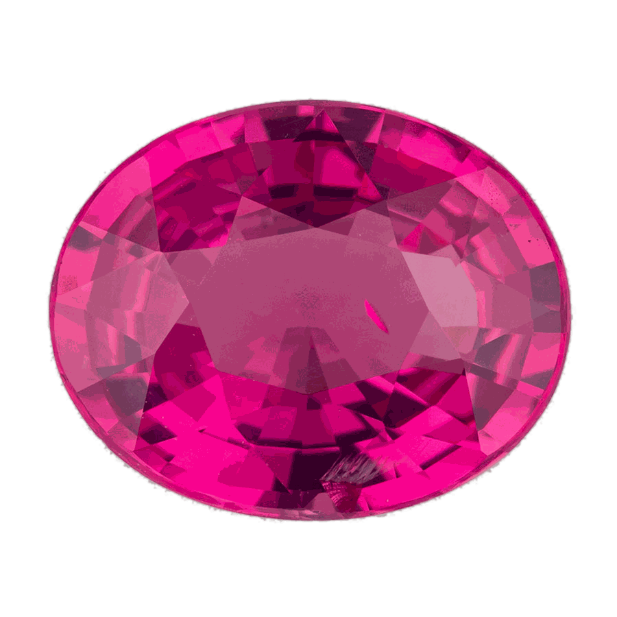 Розовый овал, 1.33 ct